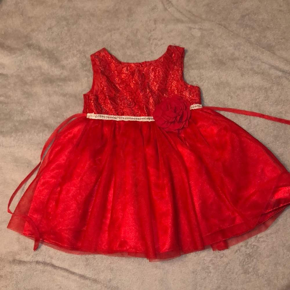 Red dress